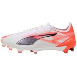 Ultra 5 Ultimate FG Herr, 41, PUMA White-PUMA Black-Glowing Red