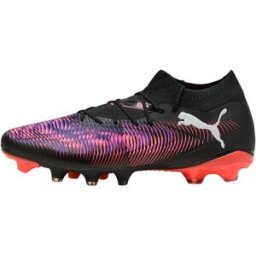 Future 8 Match FG/AG, 44,5, PUMA Black-PUMA White-Glowing Red