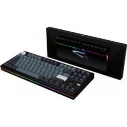 Meletrix Paper80 - Black & Pvd Mirror Gunmetal Grey (Wk, Pc Plate)