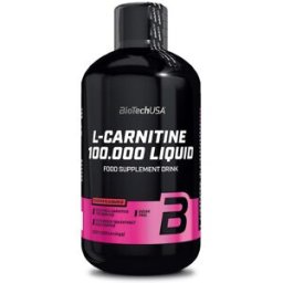 Biotechusa L-carnitine 100.000 Liquid 500 Ml Cherry