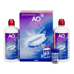 AO SEPT PLUS Linsvätska 2x 360 ml