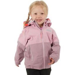 Helly Hansen Sogn Waterproof Jacket Junior, 122, PURPLE CLAY