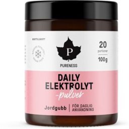 Pureness Daily Elektrolytpulver 100 G Jordgubbe