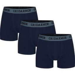 Gridarmor Men's Steine 3p Cotton Boxers 2.0 Navy Blazer XL
