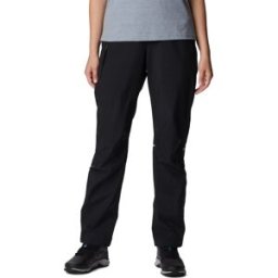 Columbia Women's Hazy Trail Rain Pant Black XS R