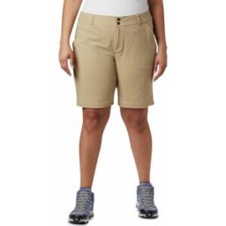 Columbia Women's Saturday Trail Long Short British Tan 4 10