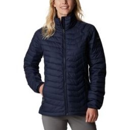Columbia Women's Powder Lite Jacket Dark Nocturnal S