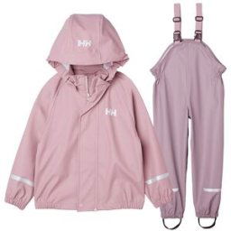 Helly Hansen Bergen 2.0 Pu Rainset Junior, 110, PURPLE CLAY