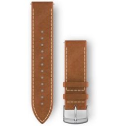 Garmin Vivomove HR läderarmband Tan 010-12691-0A
