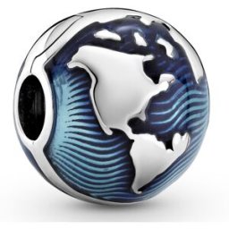 Pandora Blue Globe klämstopp 799429C01