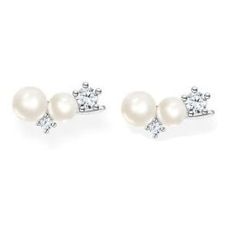 Thomas Sabo Charming White and Pearl ear climber örhängen H2211-167-1