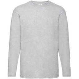 T-shirt LÃ¥ngÃ¤rmad FRUIT grÃ¥melange 4XL
