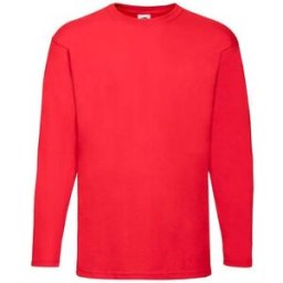 T-shirt LÃ¥ngÃ¤rmad FRUIT rÃ¶d S