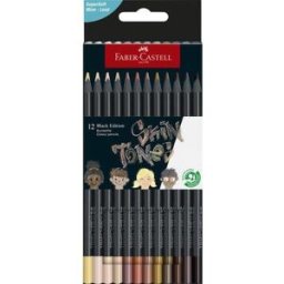 FÃ¤rgpenna Black Edition Skin tones 12/fp
