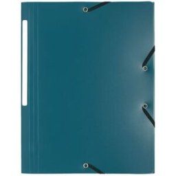 Gummibandsmapp EXACOMPTA 3-kl PP A4 grÃ¶n 10st