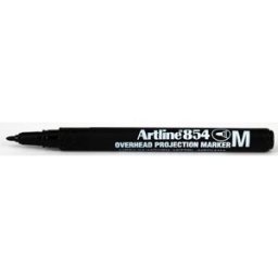 MÃ¤rkpenna Artline 854 OH M Perm svart 12st