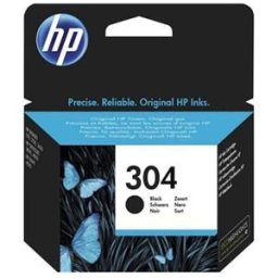 BlÃ¤ckpatron HP N9K06AE 304 Svart