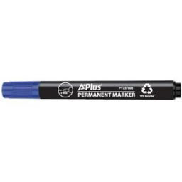 MÃ¤rkpenna A PLUS eco rund 1-3mm blÃ¥ 10st
