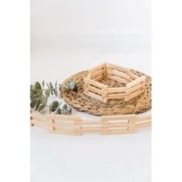 Staket i trÃ¤ 4 delar