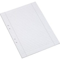 LÃ¶sblad A4 linjerat 500/fp