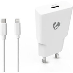 Laddare VÃ¤gg NEDIS 20 W USB-C/Lightning
