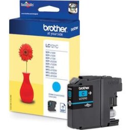 Brother LC121C - Cyan - original - blÃ¤ckpatron