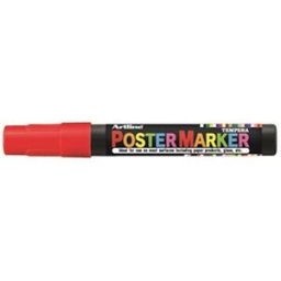 MÃ¤rkpenna ARTLINE Postermarker 2mm rÃ¶d 12st