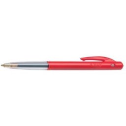 BlÃ¤ckkulpenna BIC Clic M10 Medium RÃ¶d, 1.0mm, 50st 50st