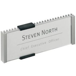 DÃ¶rr & VÃ¤ggskylt DURABLE Info Sign, aluminium, 149x52mm