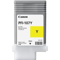 BlÃ¤ckpatron CANON PFI-107Y gul
