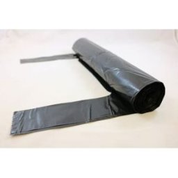 PlastsÃ¤ck knyt LD 125L 40my svart 10/rl