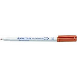 Whiteboardpenna STAEDTLER rund 1,0 rÃ¶d 10st