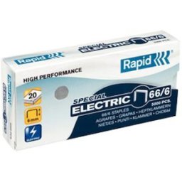 HÃ¤ftklammer Rapid 66/6 Electric, 20ark, 5000/fp