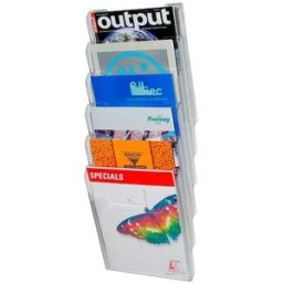 BroschyrstÃ¤ll EXACOMPTA 6 fack transp