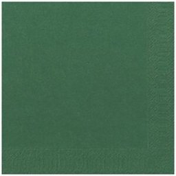 Servett MÃ¶rkgrÃ¶n, 3-lager, 33x33cm, 125/fp