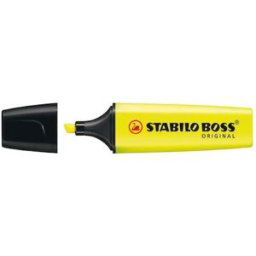Ãverstrykningspenna STABILO Original Gul, 10st 10st