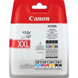 BlÃ¤ckpatron CANON CLI-581XXL CMYBK 4/FP