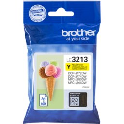 BlÃ¤ckpatron BROTHER LC3213 Gul