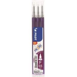 Pennpatron GelblÃ¤ck PILOT Violett 3pack Frixion Point