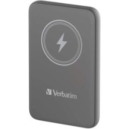 Charge Â´nÂ´ Go Magnetic Wireless Powerbank 10000, Grey