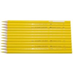 FÃ¤rgpenna Faber-Castell Gul, 12/fp