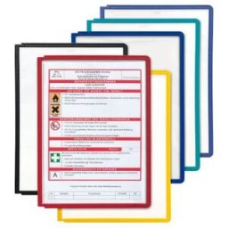 Panel DURABLE Sherpa A4 sort. fÃ¤rger