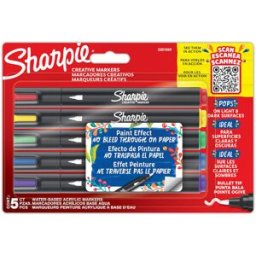 Sharpie Creative Acrylic Marker 5 fÃ¤rger i blisterfÃ¶rpacknin