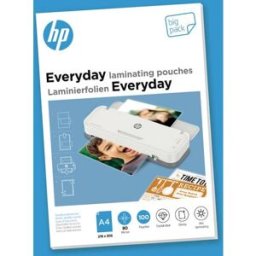 HP Laminat lÃ¥gvÃ¤rme A4, 80 mic. (100)