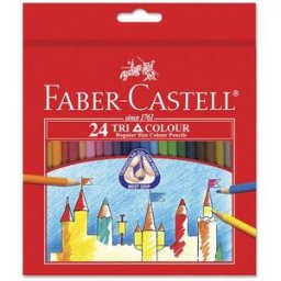 FÃ¤rgpenna Tri Color Pencil Long 24/fp