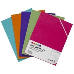 Apple Snoddmapp A4 Ipod kartong, blandade fÃ¤rger, 5-pack