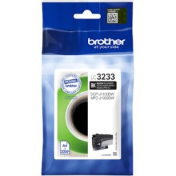 BlÃ¤ckpatron BROTHER LC3233BK svart