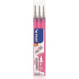 Pennpatron GelblÃ¤ck PILOT Rosa 3-pack Frixion Point