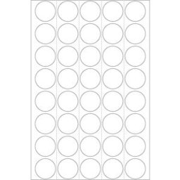 Herma etikett manuelll KP Ã¸19 vit (1280)