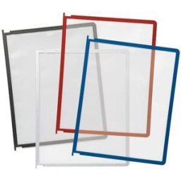 Ram/Panel A4 BlÃ¥, med stift, ej till Durable, 5st 5st